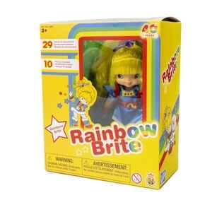 🆕 5.5” Rainbow Brite Articulated Fashion Doll, Articulated Fashion Doll